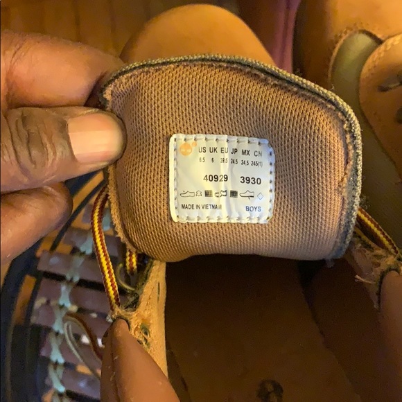 Timberland beige boots. - Picture 4 of 5